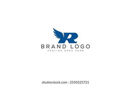 Diseño de Plantilla de Vector de diseño de logotipo R para marca