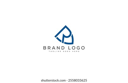 R logo design vector template design for brand