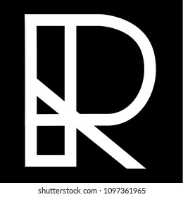 R logo emblem