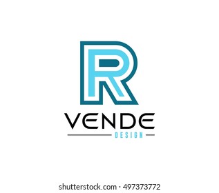 R logo letter