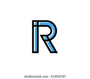 R logo letter