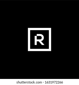 r logo letter designs premium