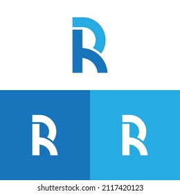 R logo Letter R logo icon design template elements