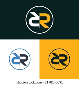 R Logo und Buchstabe R - Logo-Vorlage