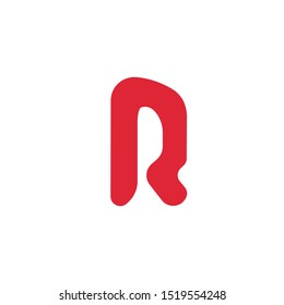R Logo Letter Vector Illustrator
