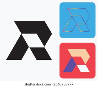 R Logo, R Monogram,  Letter R Logo, Creative Icon, Modern, Vector