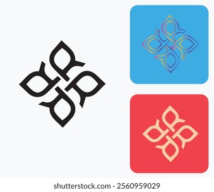 R Logo, R Monogram,  Letter R Logo, Creative Icon, Modern, Vector