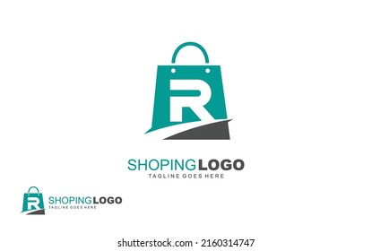 R logo photography for branding company. camera template vector illustration for your brand.