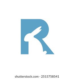 Imagen animal del conejo del logotipo de R