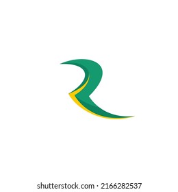 R Logo Simple, Letter L Icon, Initial Logo Design