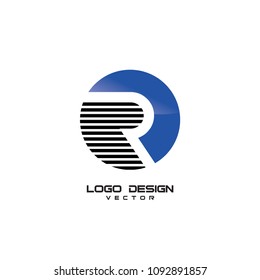 R Logo Template