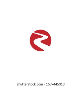 El logotipo R es único, elegante y sencillo