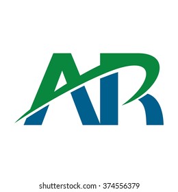 a and r logo vector