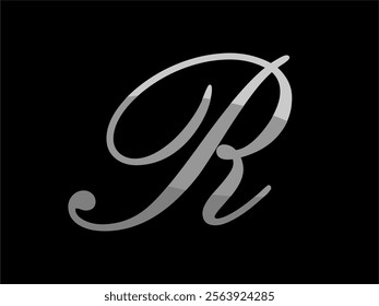 R logo vector for activities, games and production labels