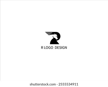 R LOGO  vector design r r 