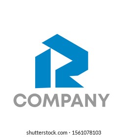 R logo vector design template sign