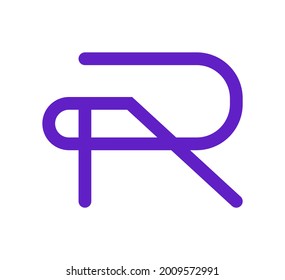 r logo vector design template