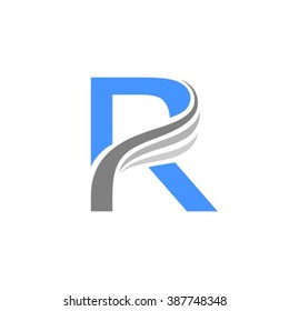 R Logo Vector Element