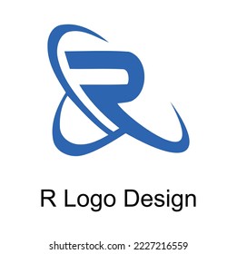 R Logo Vector Graphic Design