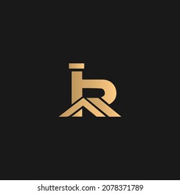 r Logo, Vektorgrafik oder HausVektorgrafik