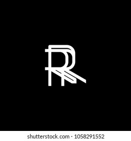 R logo, vector illustration