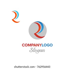 r logo vector template