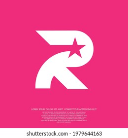 R monogram logo design for your business company