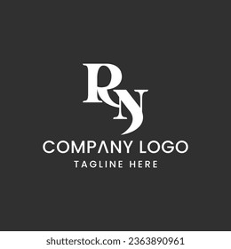  R N Logo Design Outstanding Creative Modern Symbol Sign