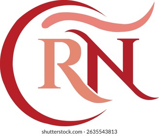 R N New Logo Design 