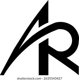 A R New Logo Design 