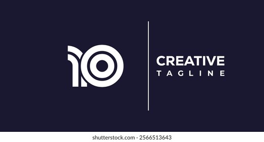 R and O logo design. RO abstract Letters Logo Monogram. This logo design is the process of creating a visual symbol that represents a brand, company, or individual.