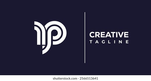 R and P logo design. RP abstract Letters Logo Monogram. This logo design is the process of creating a visual symbol that represents a brand, company, or individual.