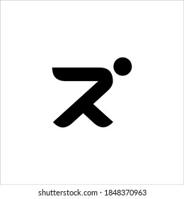R people logo design vector sign