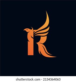 R Phoenix logo
I combine the letter "R" with the Phoenix bird