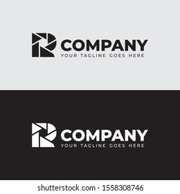 r photography logo initial r studio