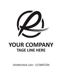 R PHOTOGRAPHY SIMPLE LOGO