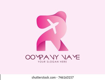 R Plane logo