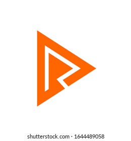 Diseño de logotipo de botón de reproducción Diseño de vectores