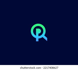 R, pr, rp Letter Logo Vector Template Abstract Monogram Symbol. Usable for Business sport, technology, fashion, digital And future creative logo