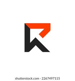 R print documents vector logo