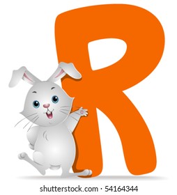 R for Rabbit - Vector