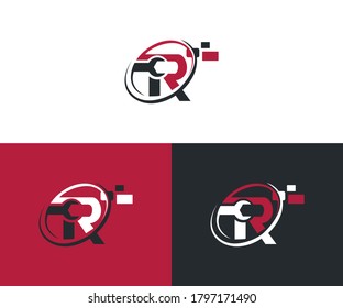 r Repairing  logo design vector format