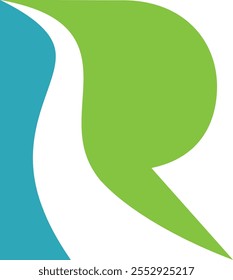 R river logo ICON DESIGN