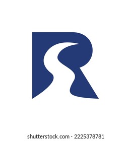 R river s logo template