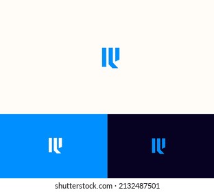 R, RL, LR Letter Logo  Design vector Template