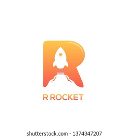 R ROCKET LOGO