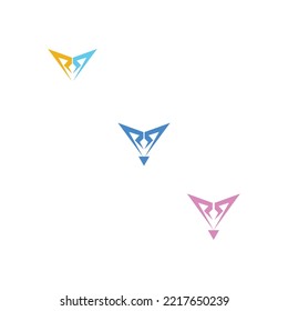 R or RR logo and icon design