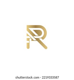 R or RR logo and icon design