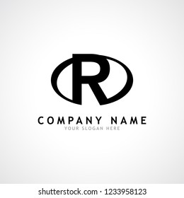 R S RS V Initial logo template vector