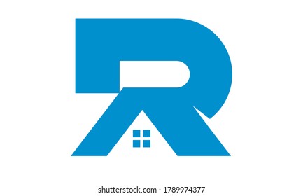 r sign design vector logo illustration icon 